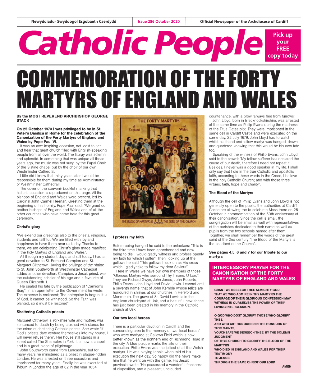 Commemoration of the Forty Martyrs of England and Wales