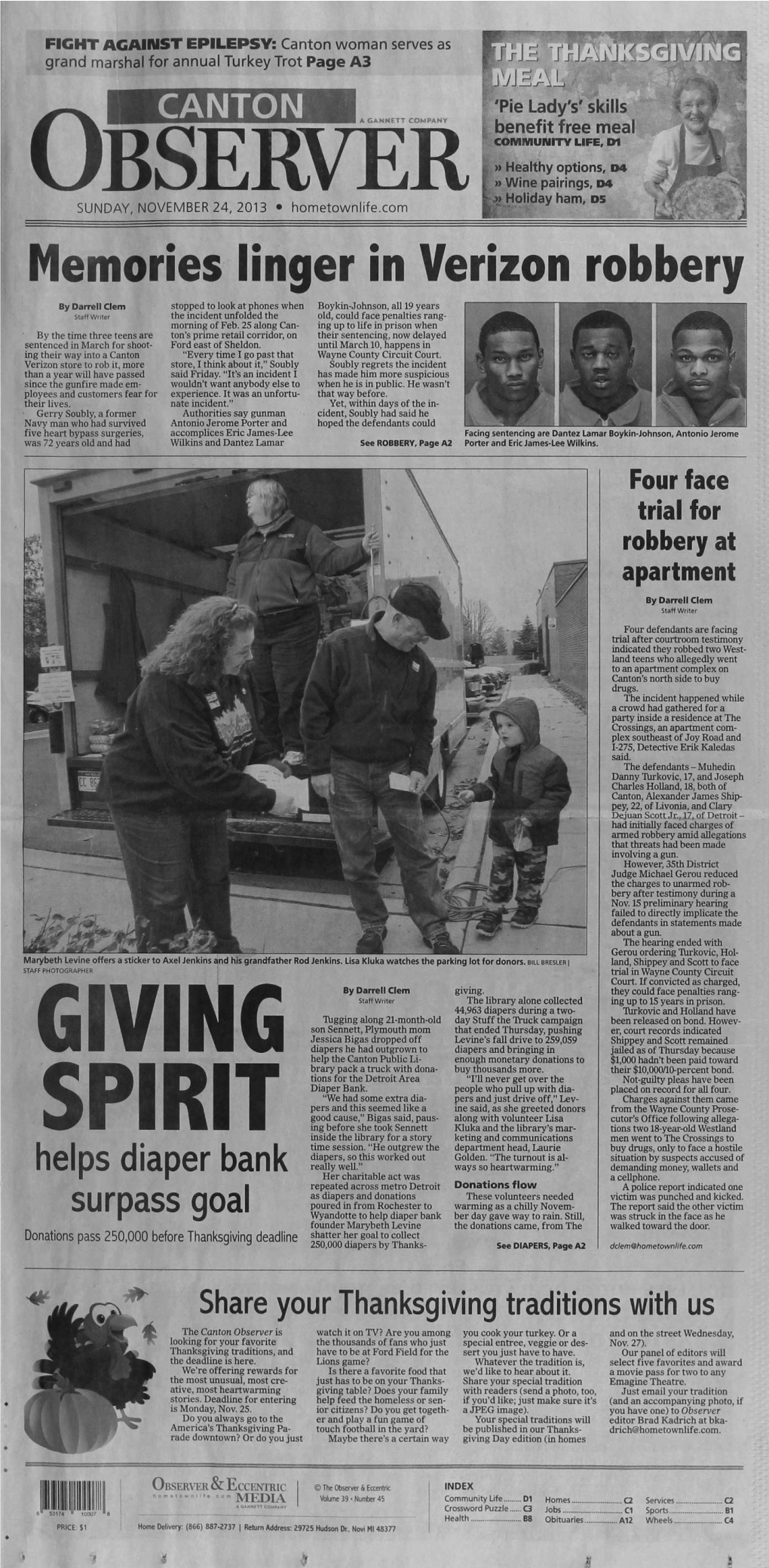 Canton Observer for November 24, 2013