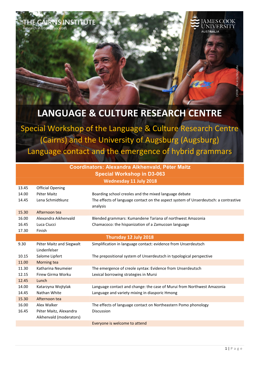 Language & Culture Research Centre