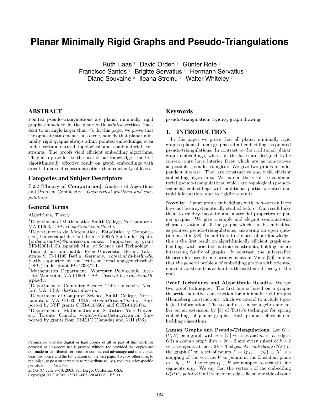 Planar Minimally Rigid Graphs and Pseudo-Triangulations