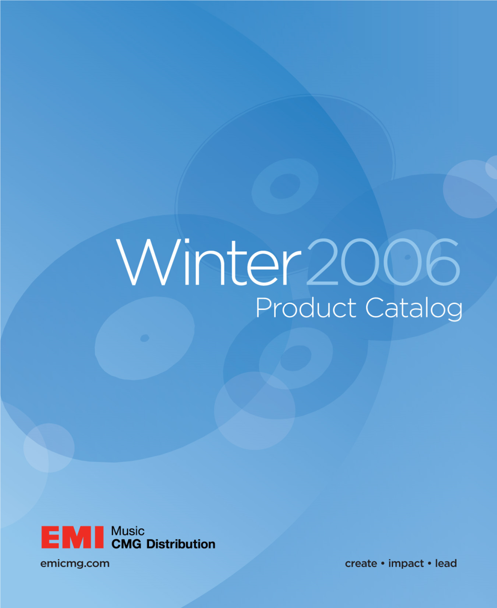 Winter 2006 Product Catalog