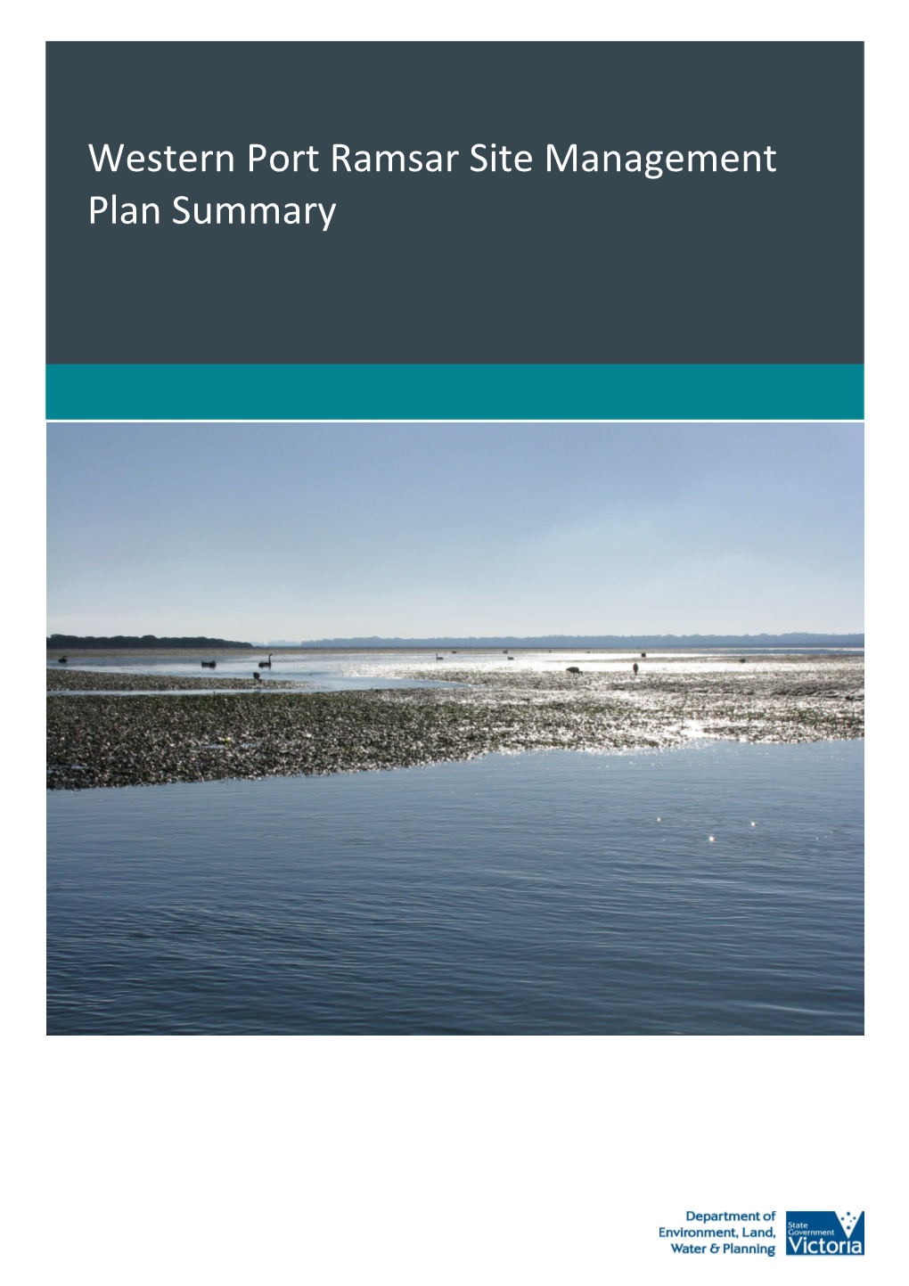 Western Port Ramsar Site Management Plan Summary
