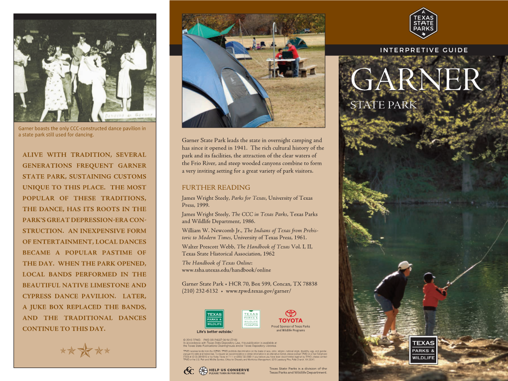 Interpretive Guide to Garner State Park