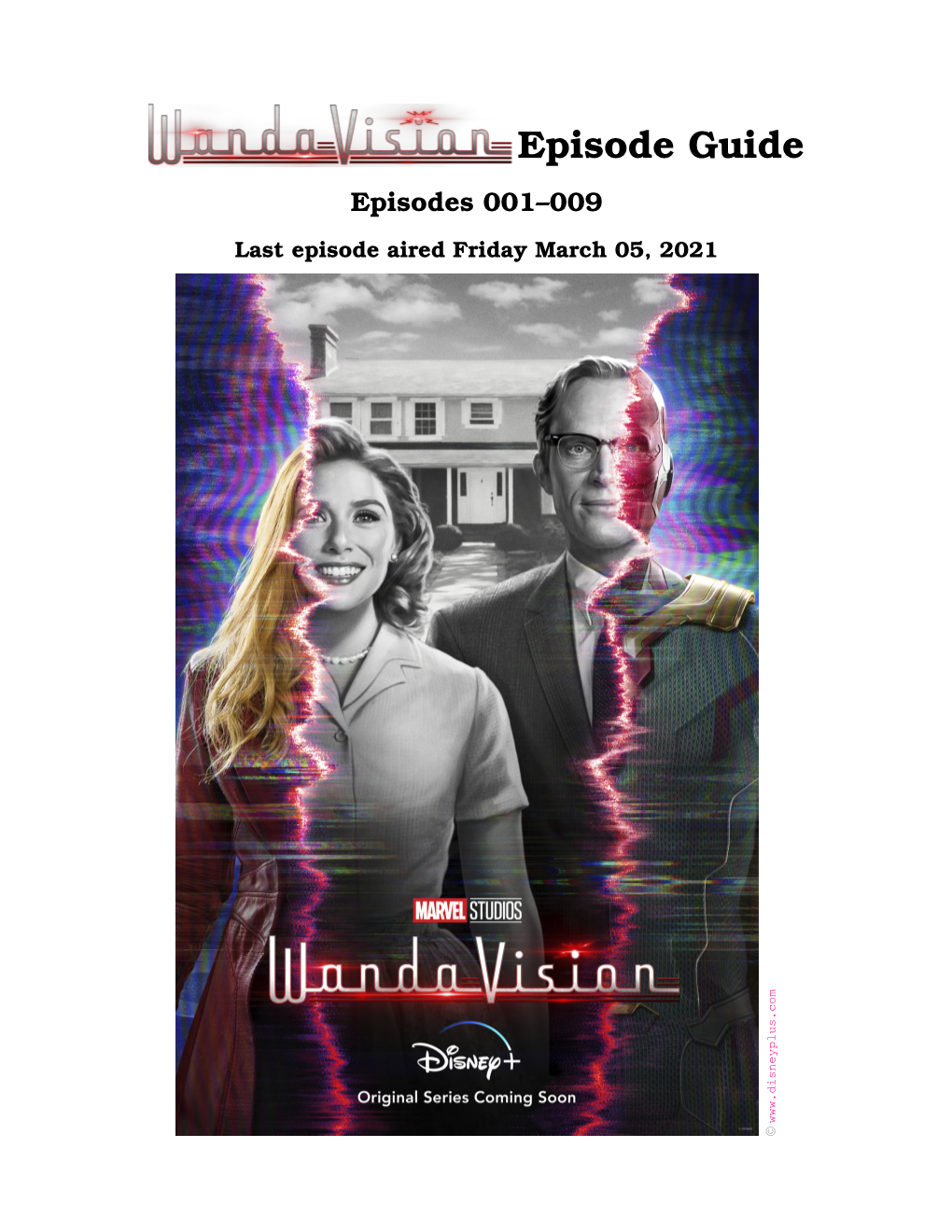 Episode Guide Episodes 001–009