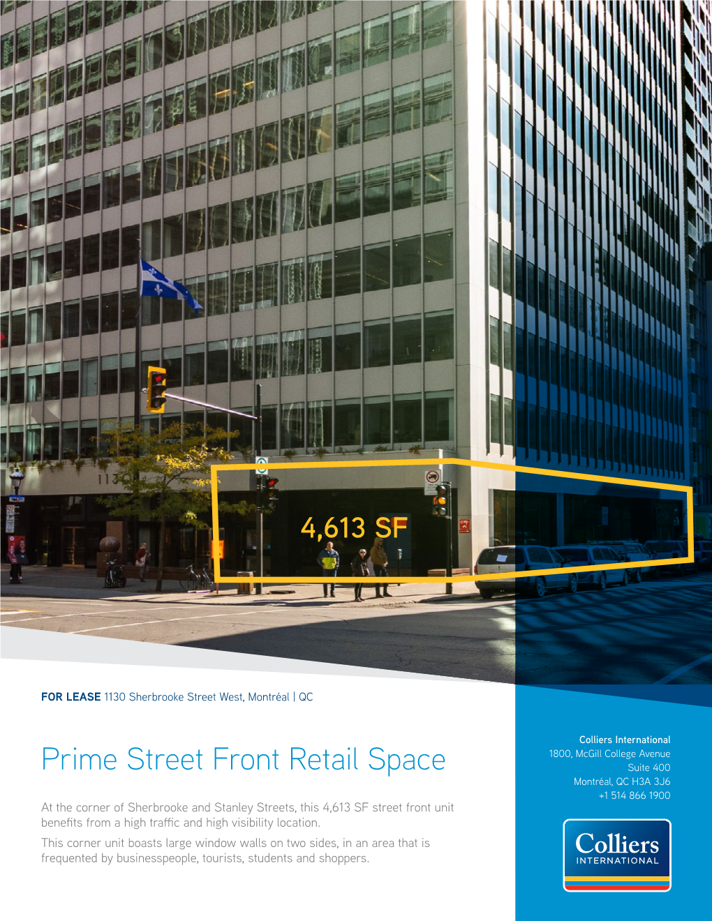 Prime Street Front Retail Space