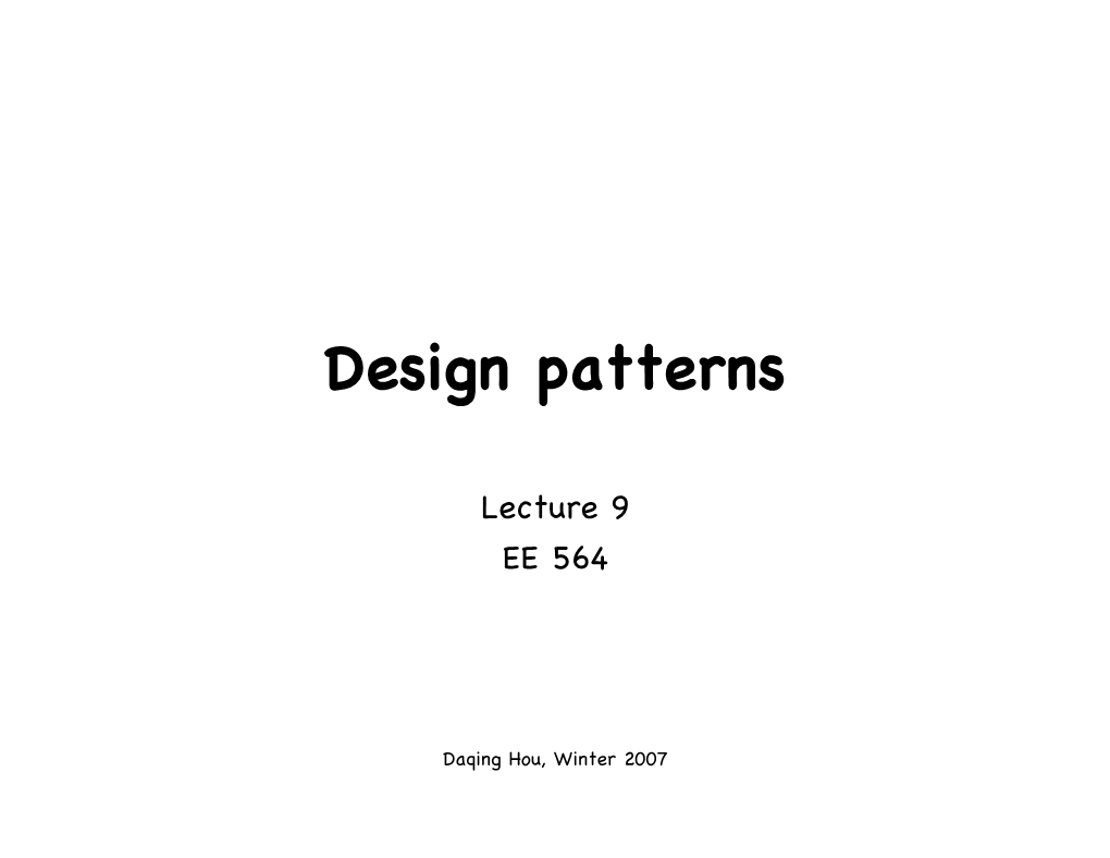 Design Patterns