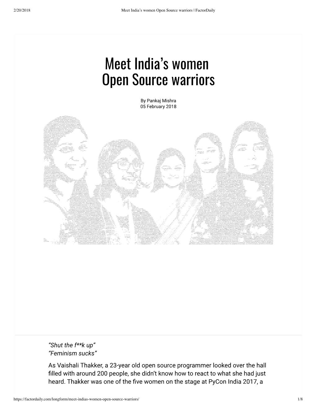 Meet India's Women Open Source Warriors