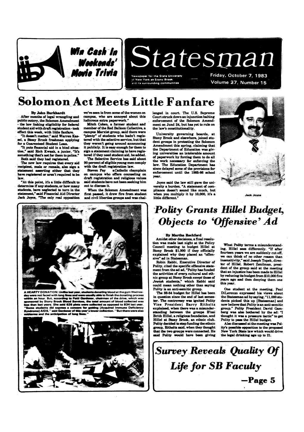 Statesman, V. 27, N. 15.Pdf