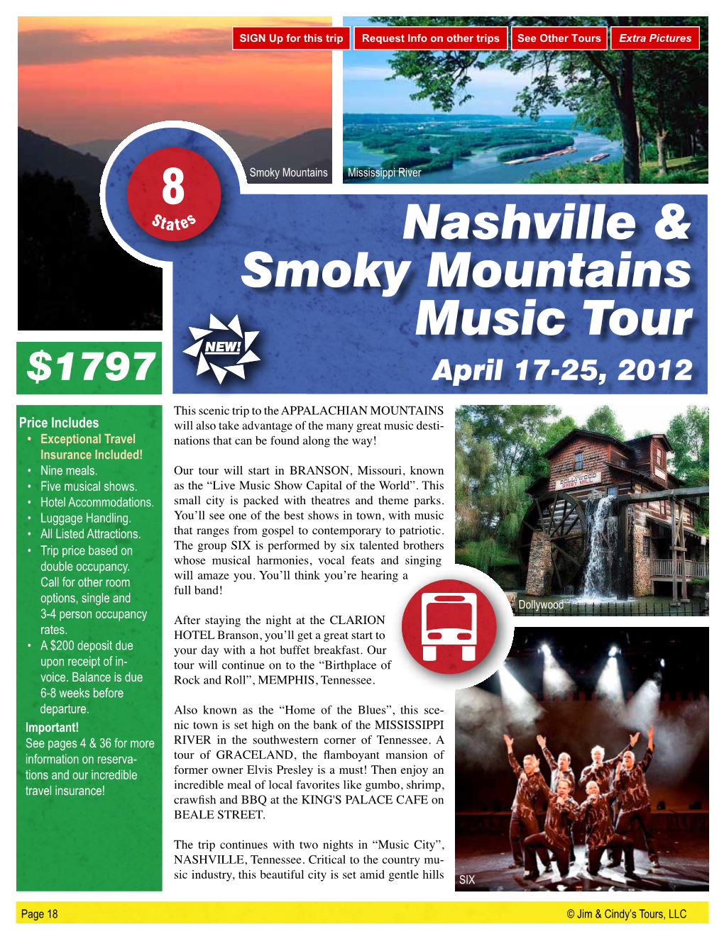 Nashville & Smoky Mountains Music Tour 8