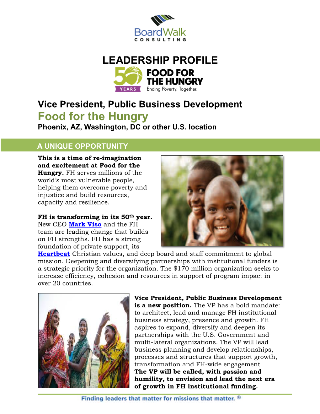 Leadership Profile