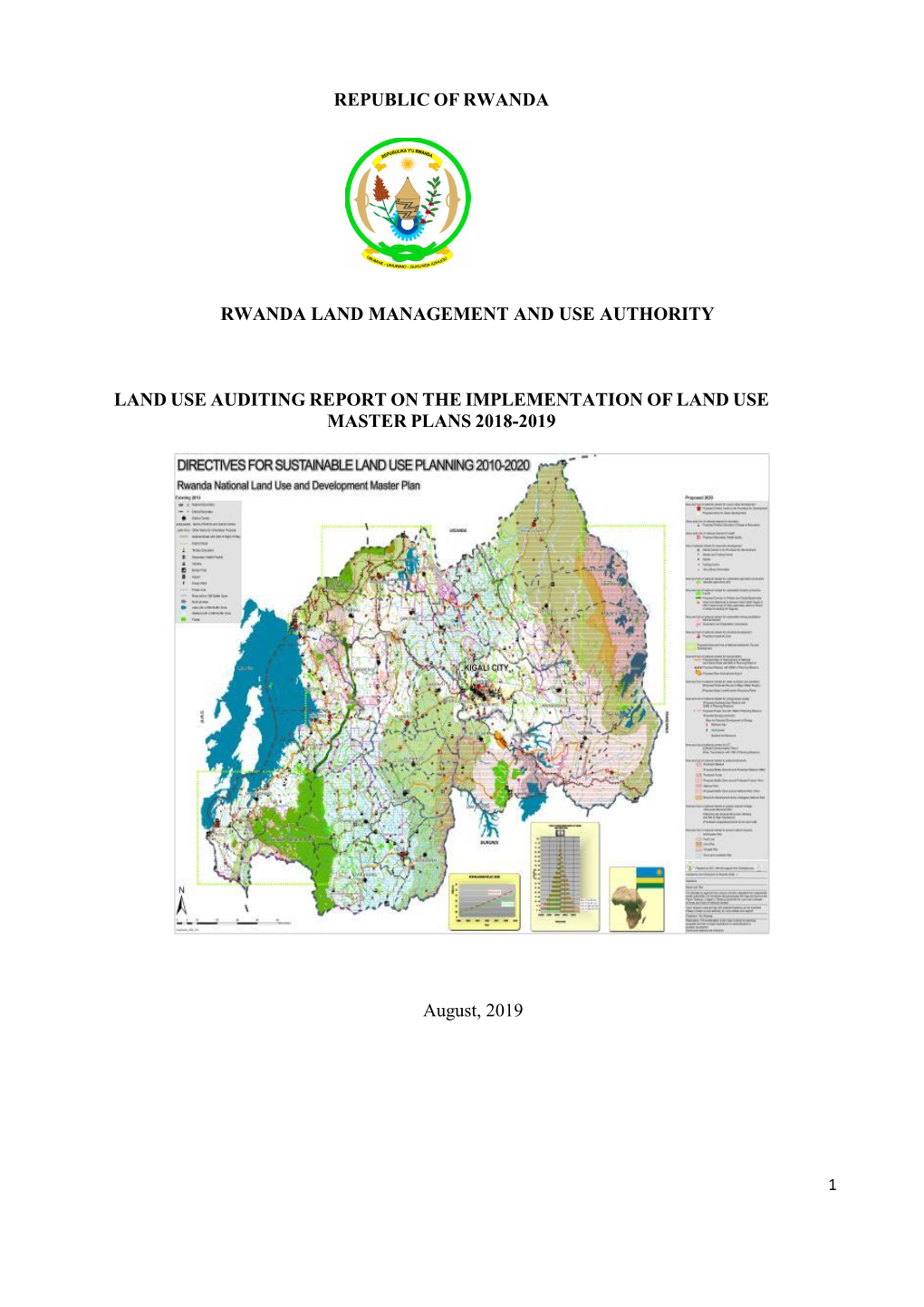 Republic of Rwanda Rwanda Land Management and Use