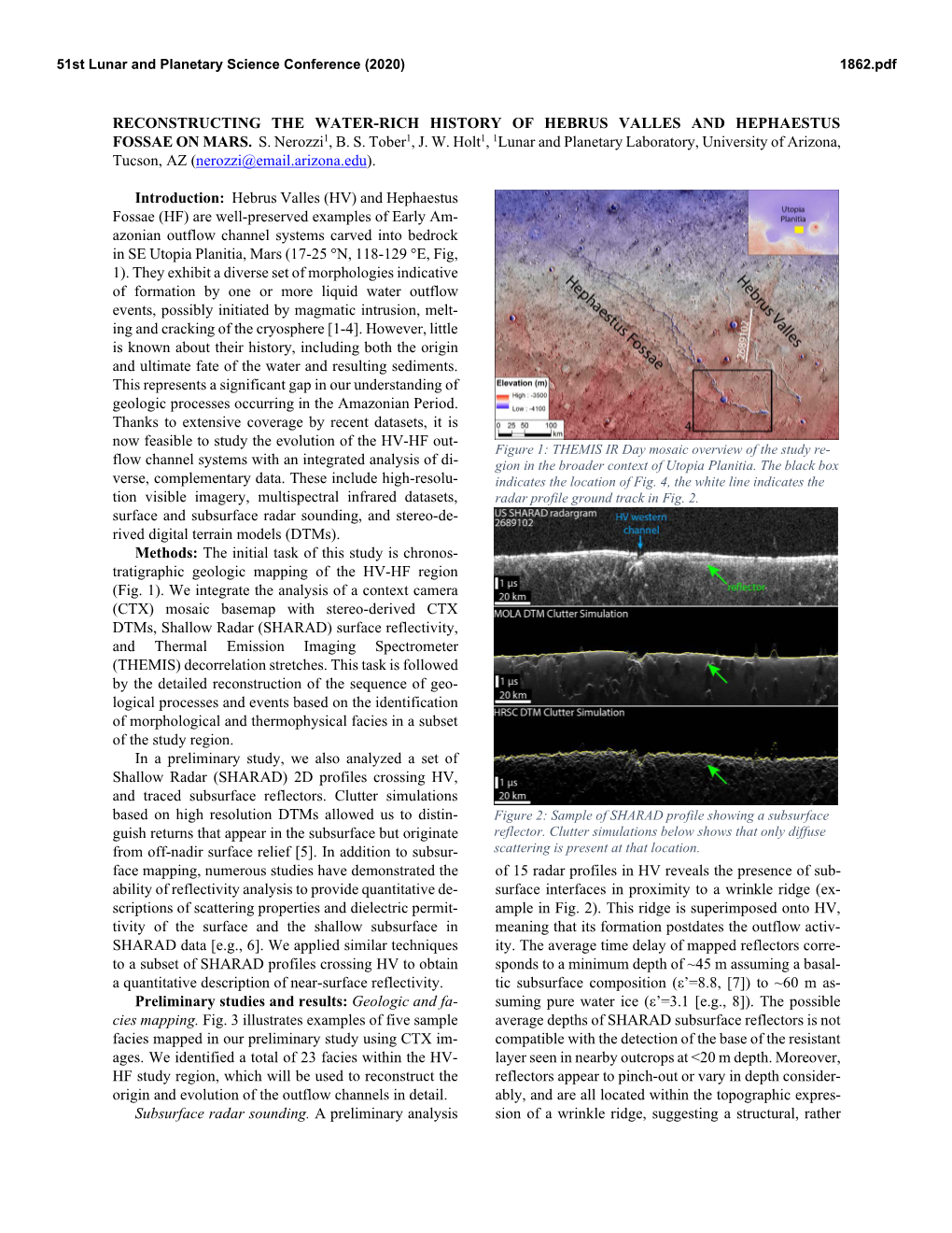 Reconstructing the Water-Rich History of Hebrus Valles and Hephaestus Fossae on Mars