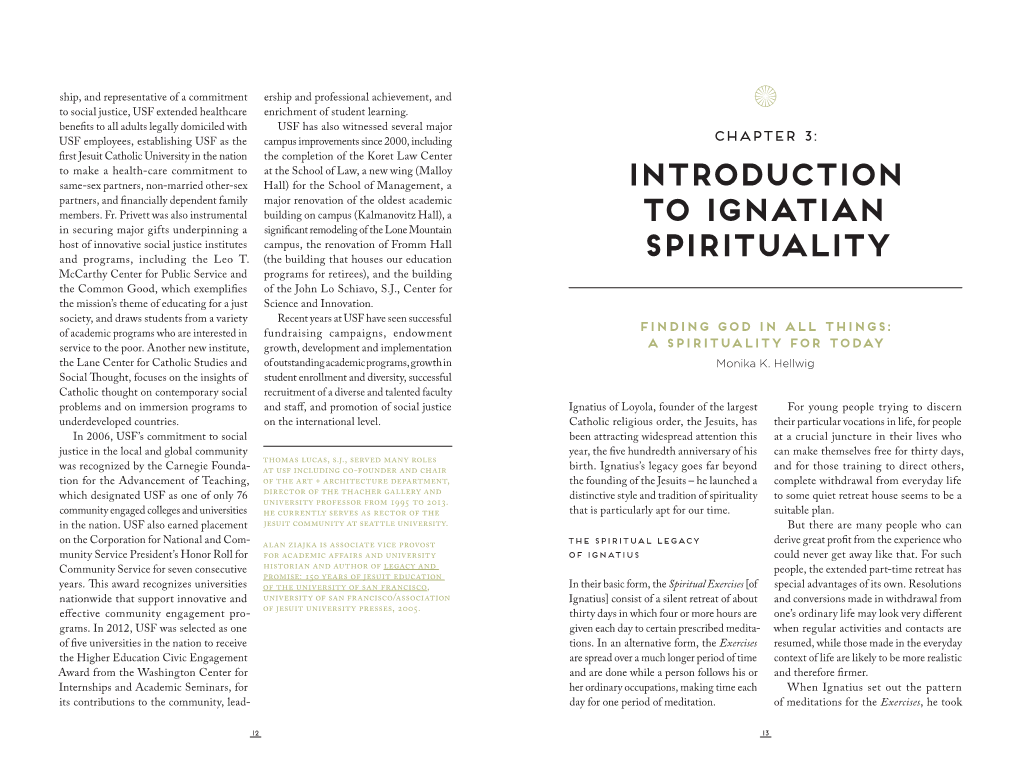 Introduction to Ignatian Spirituality