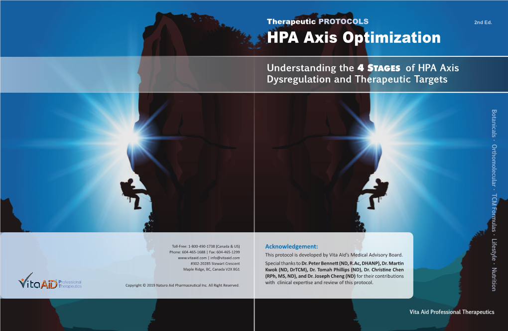 HPA Axis Optimization