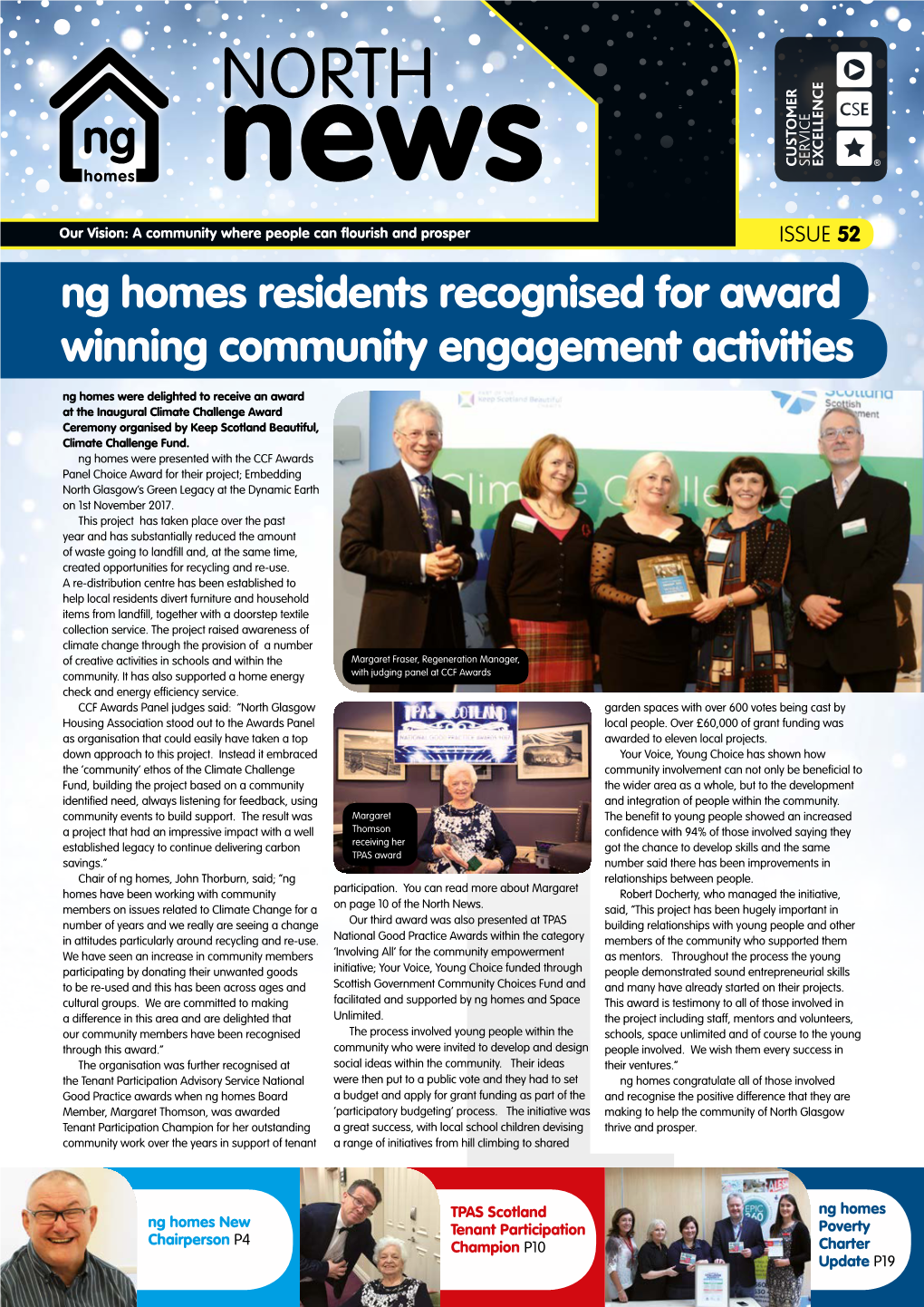 Ng Homes Residents Recognised for Award Winning Community Engagement Activities