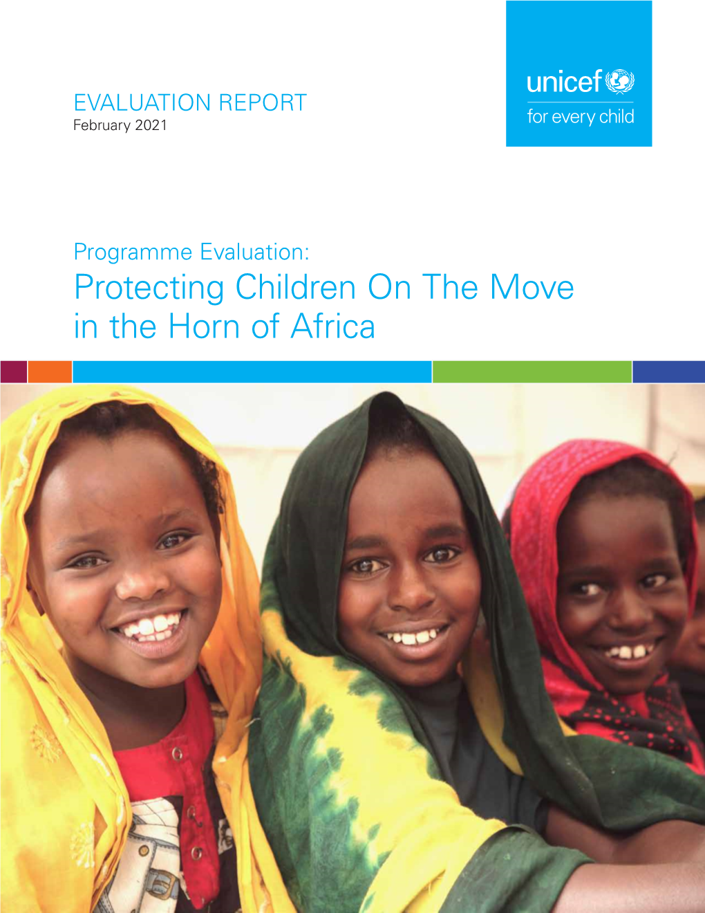 Programme Evaluation: Protecting Children on the Move in the Horn of Africa