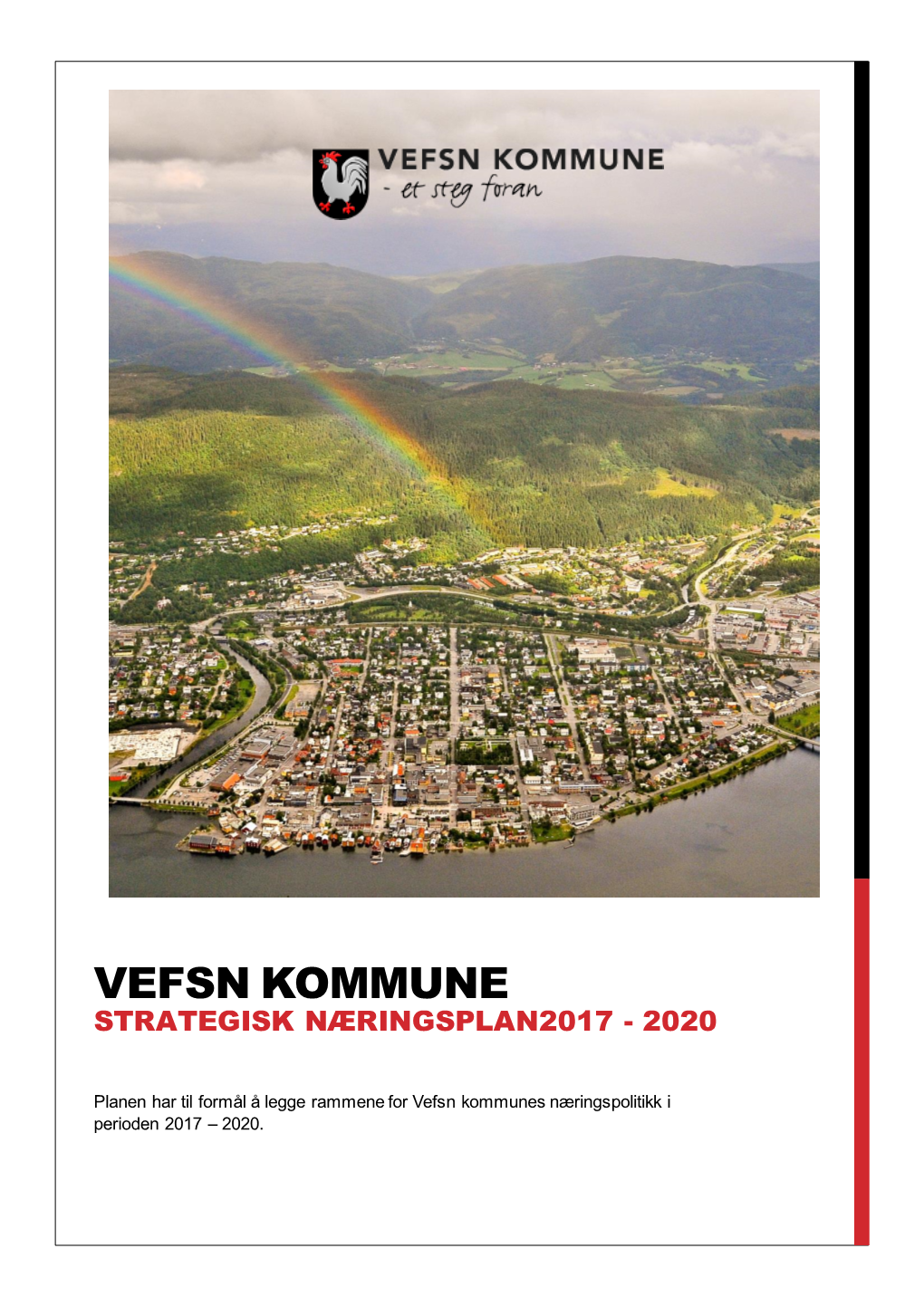 Vefsn Kommune Strategisk Næringsplan2017 - 2020