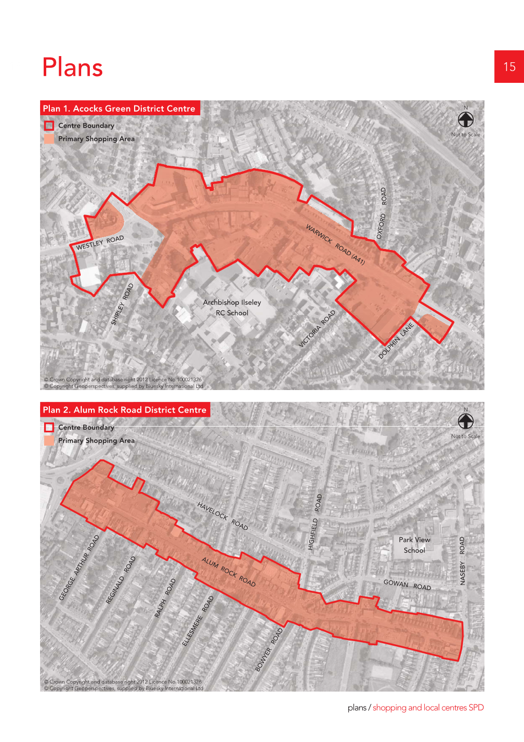 Shopping and Local Centres Supplementary Planning Document