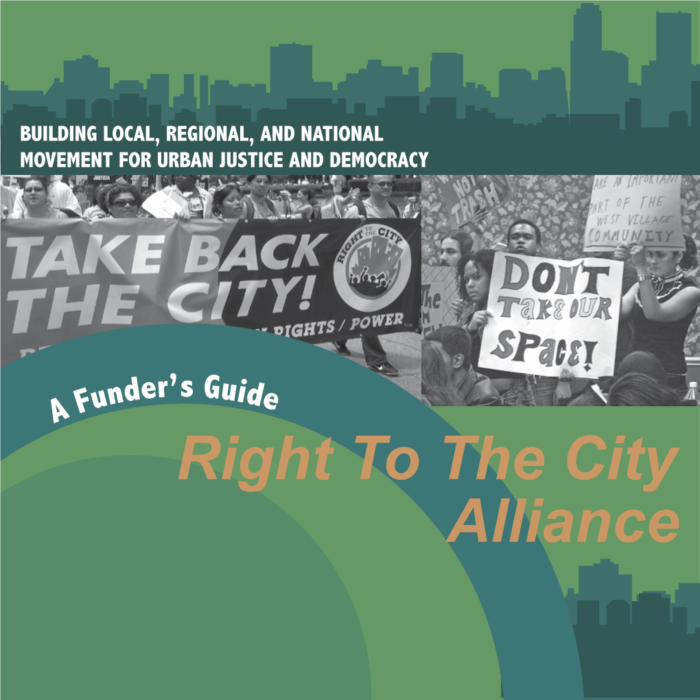 Right to the City Alliance