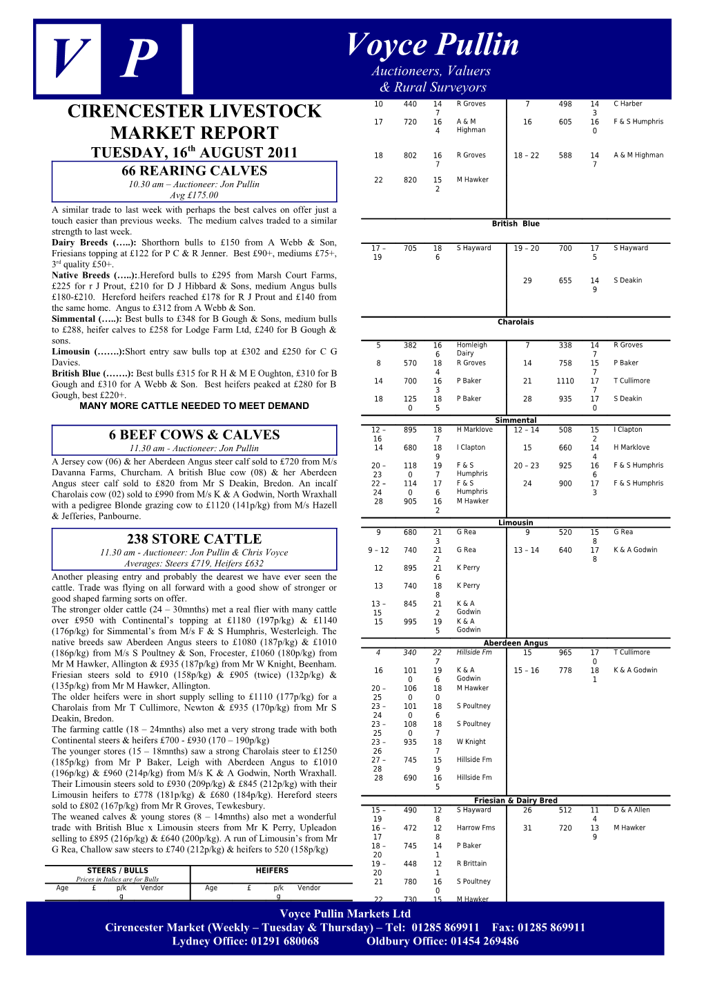 Cirencester Livestock Market Report s4