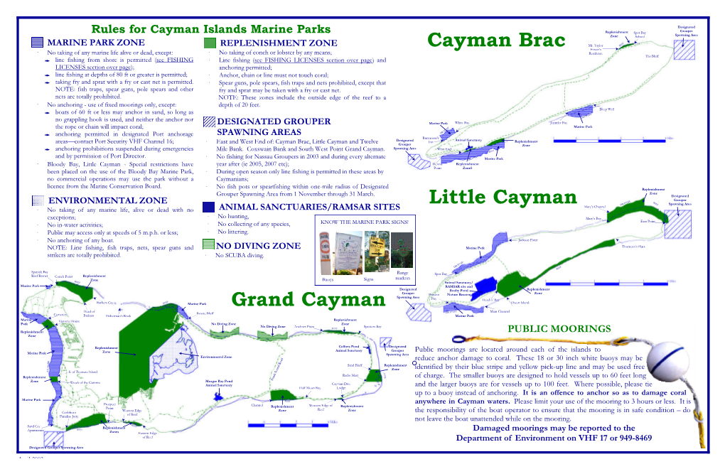 Grand Cayman Little Cayman Cayman Brac