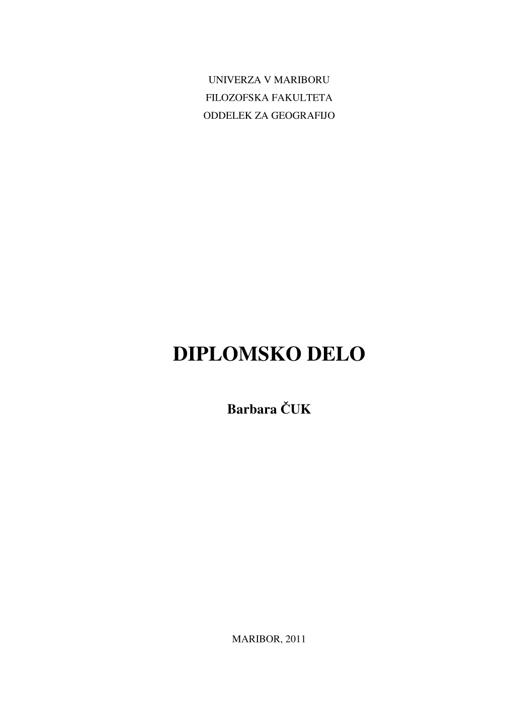 Diplomsko Delo