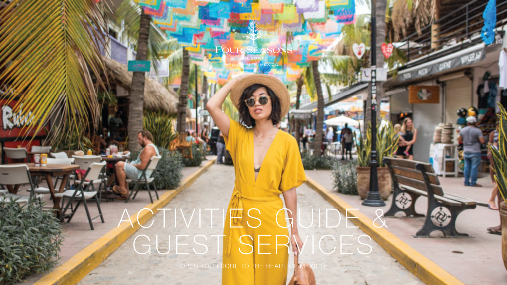 Activities Guide & Guest Services
