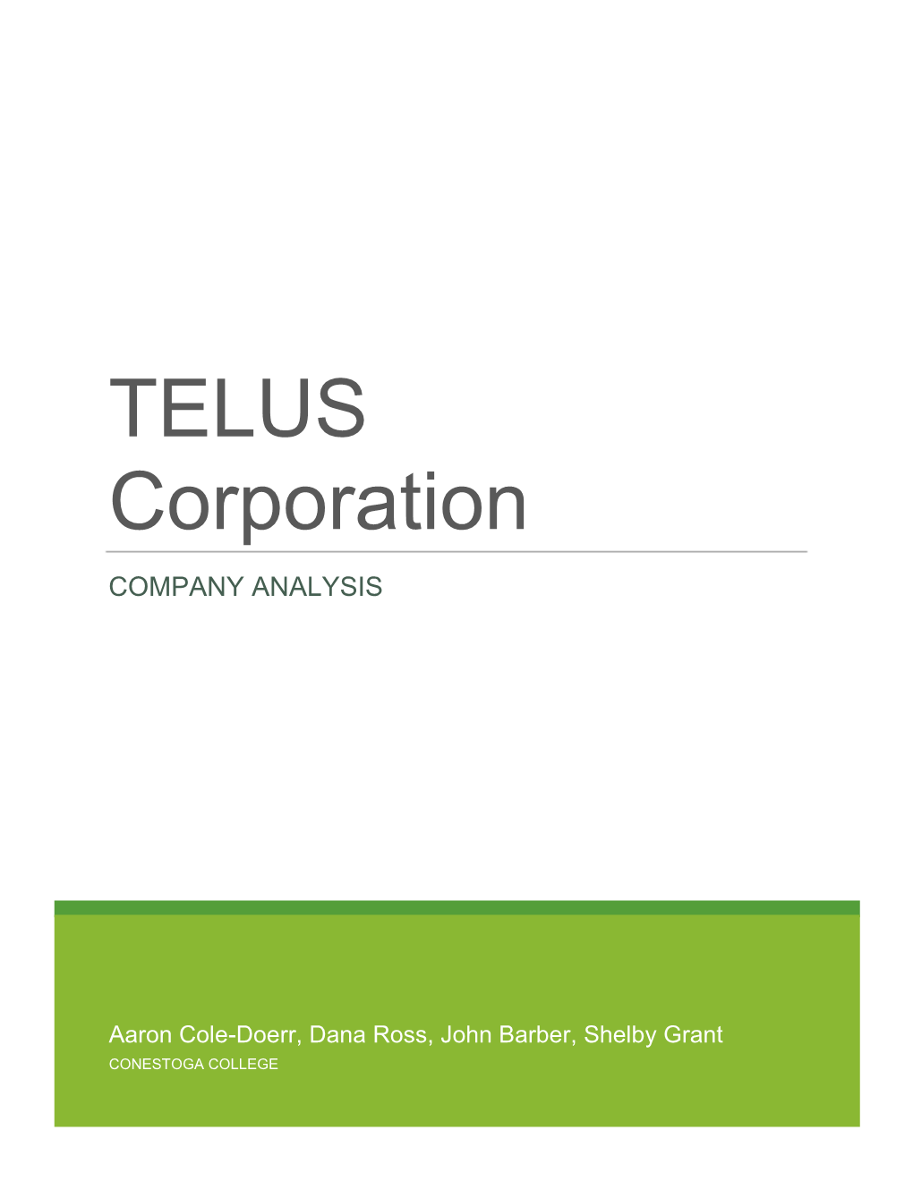 TELUS Corporation