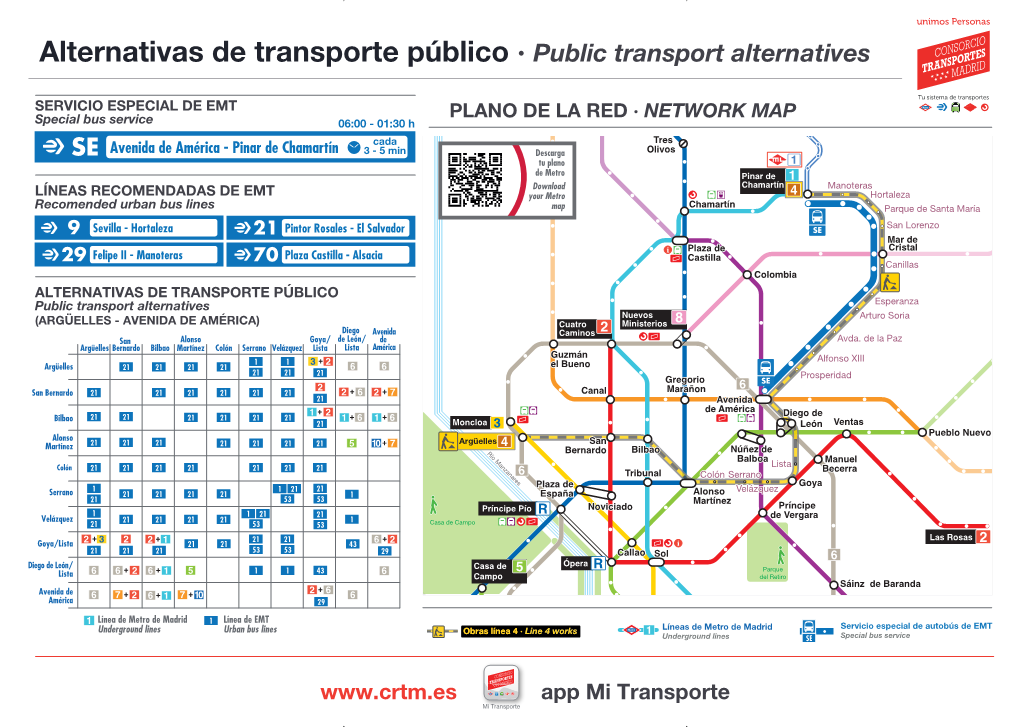 Metro Cierre Obras Linea4 Triptico A4