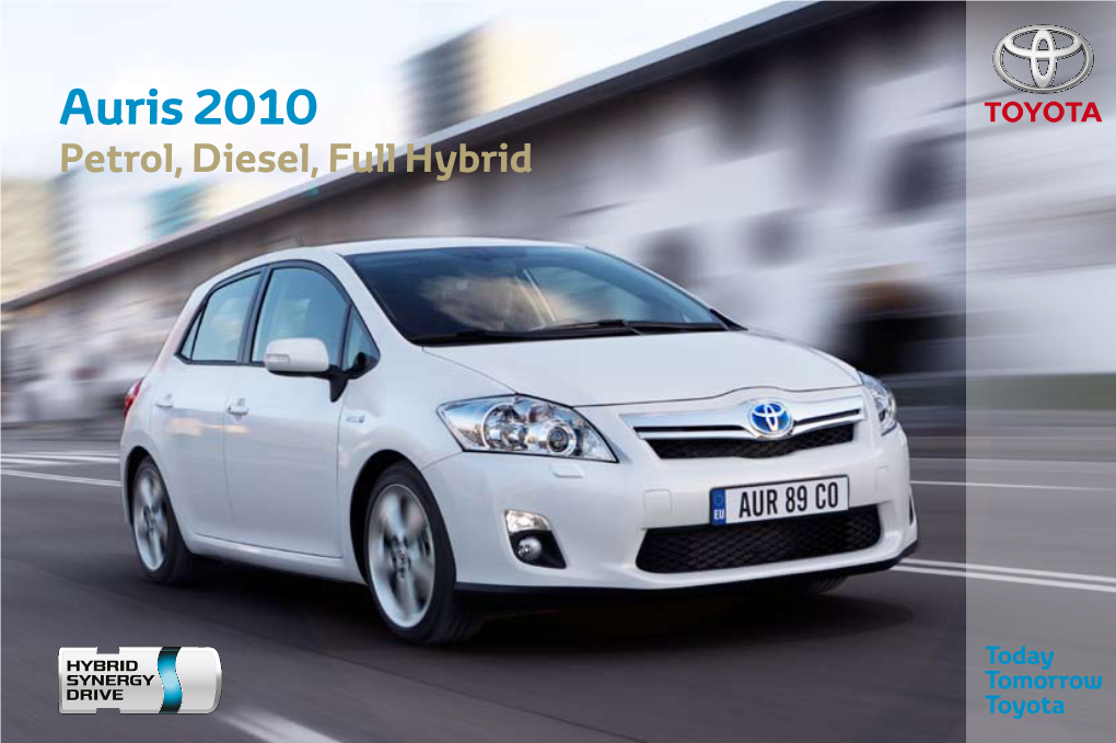 2010 Auris HSD Press