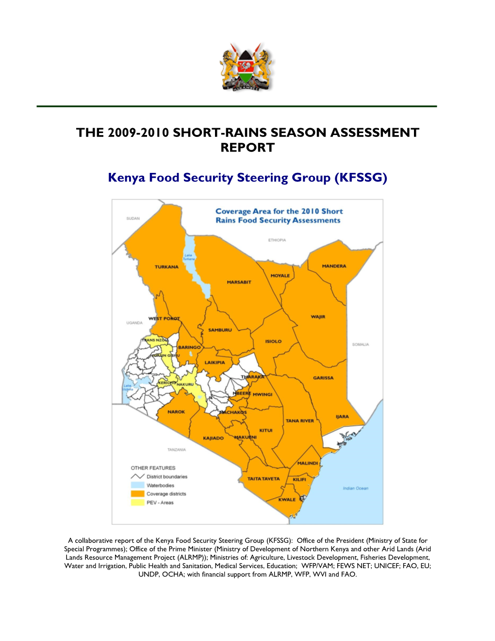 The 2009-2010 Short-Rains Season Assessment Report