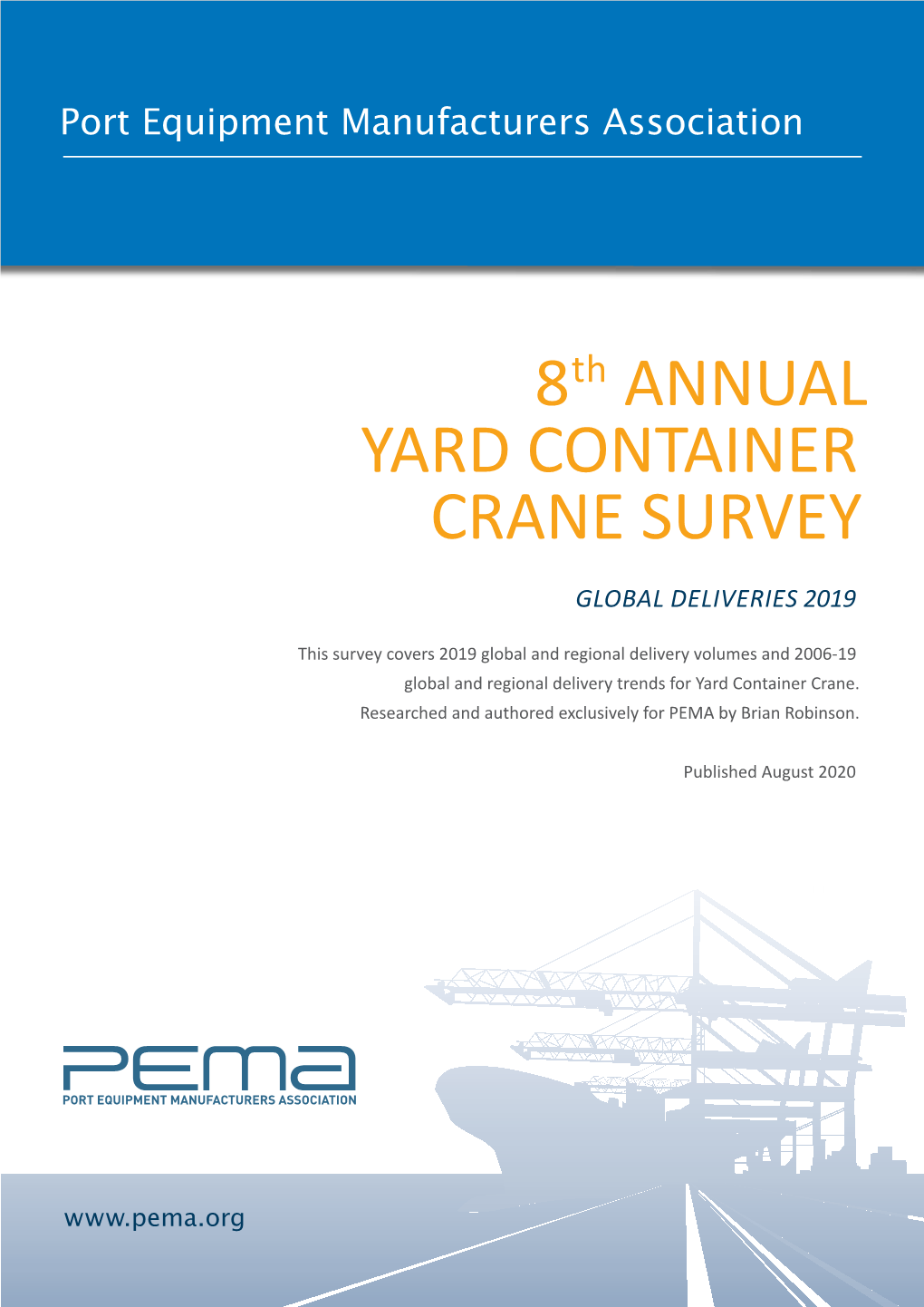 8Th ANNUAL YARD CONTAINER CRANE SURVEY