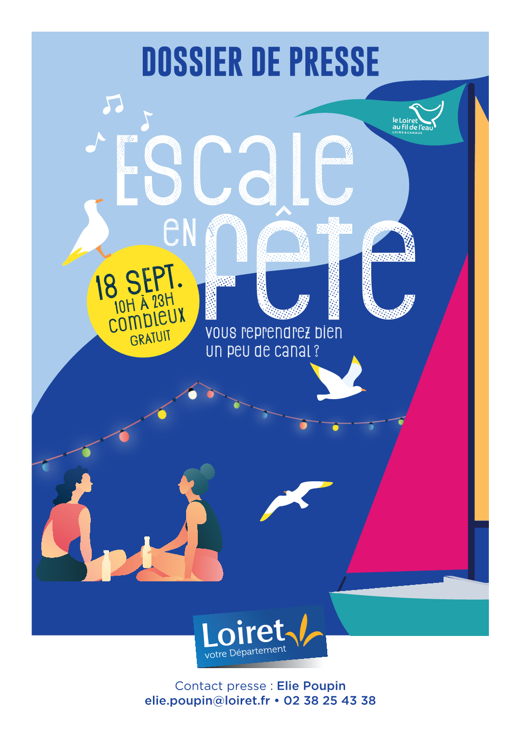 Escale En Fête: Une 2Nde Édition À Combleux , Pdf (2.4