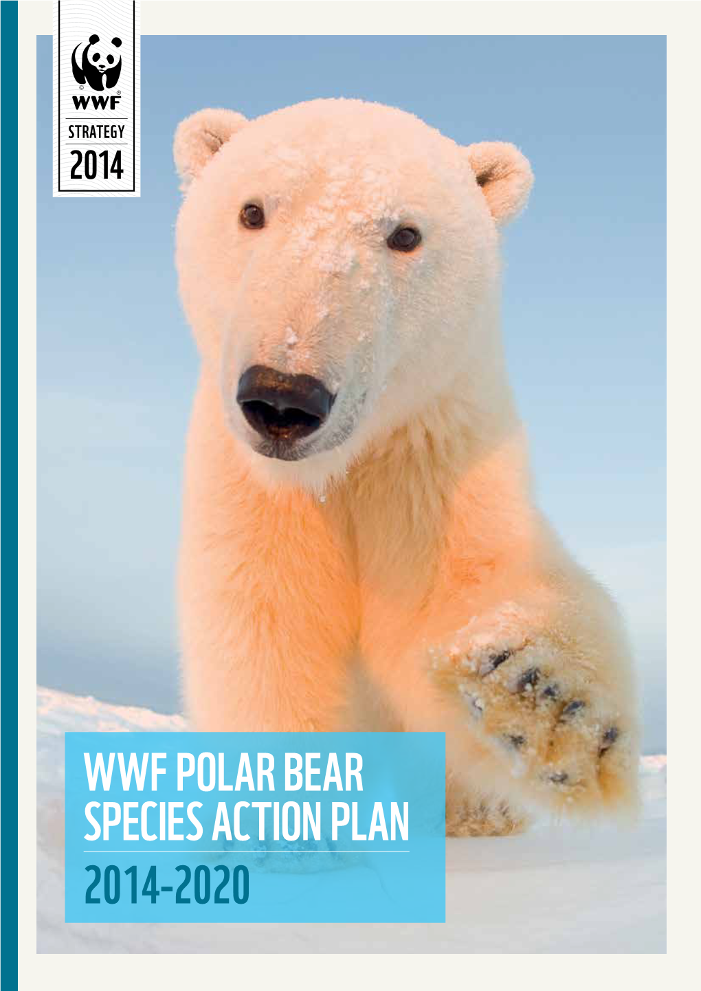 WWF POLAR BEAR SPECIES ACTION PLAN 2014-2020 This WWF Species Action Plan Was Compiled by Geoffrey York, Vicki Sahanatien, Gert Polet and Femke Koopmans