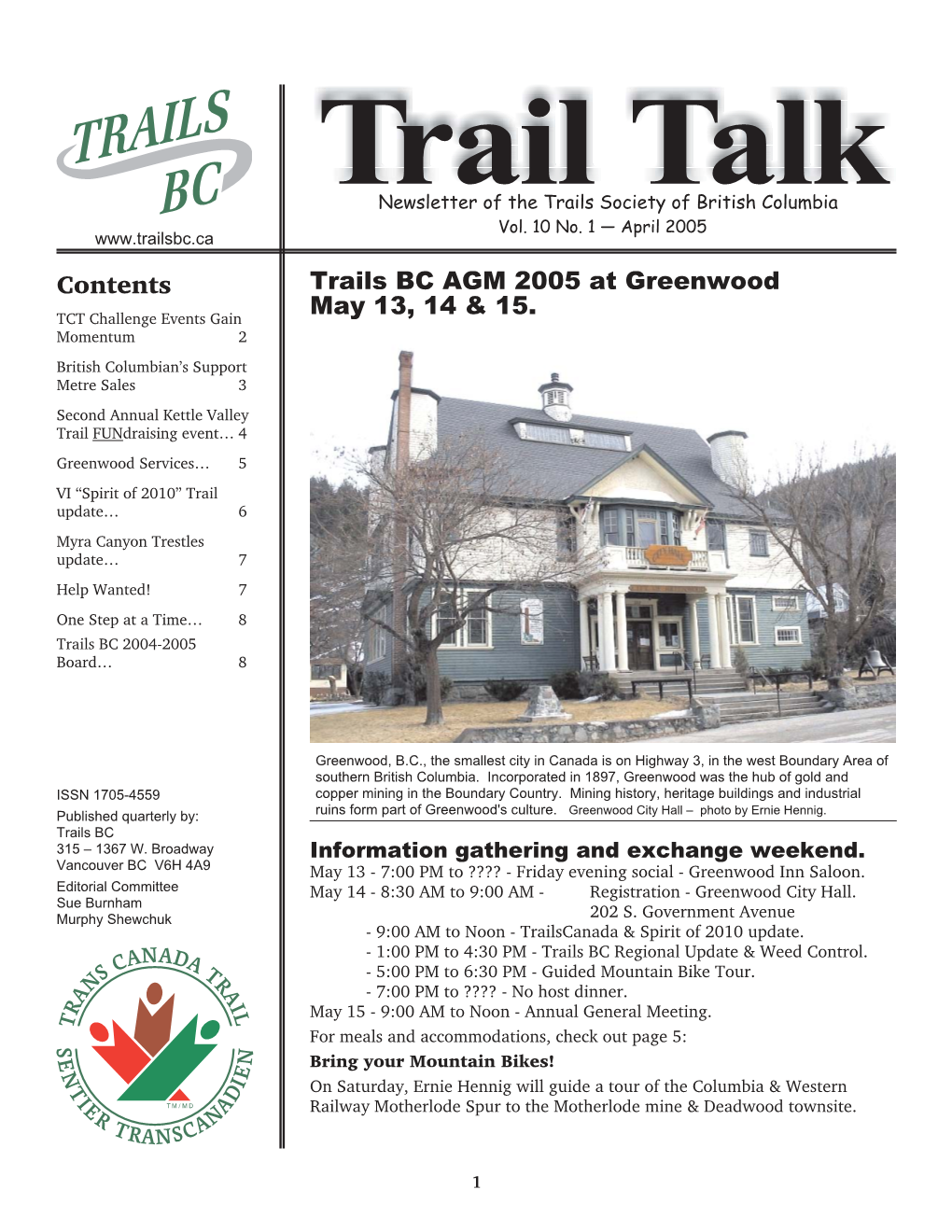 Trail Talk TRAILS BC