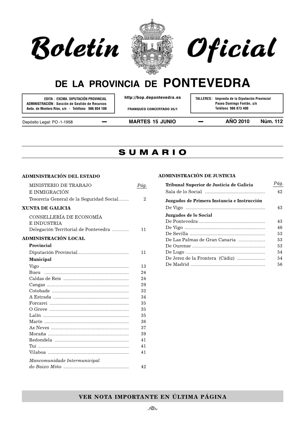 De La Provincia De Pontevedra