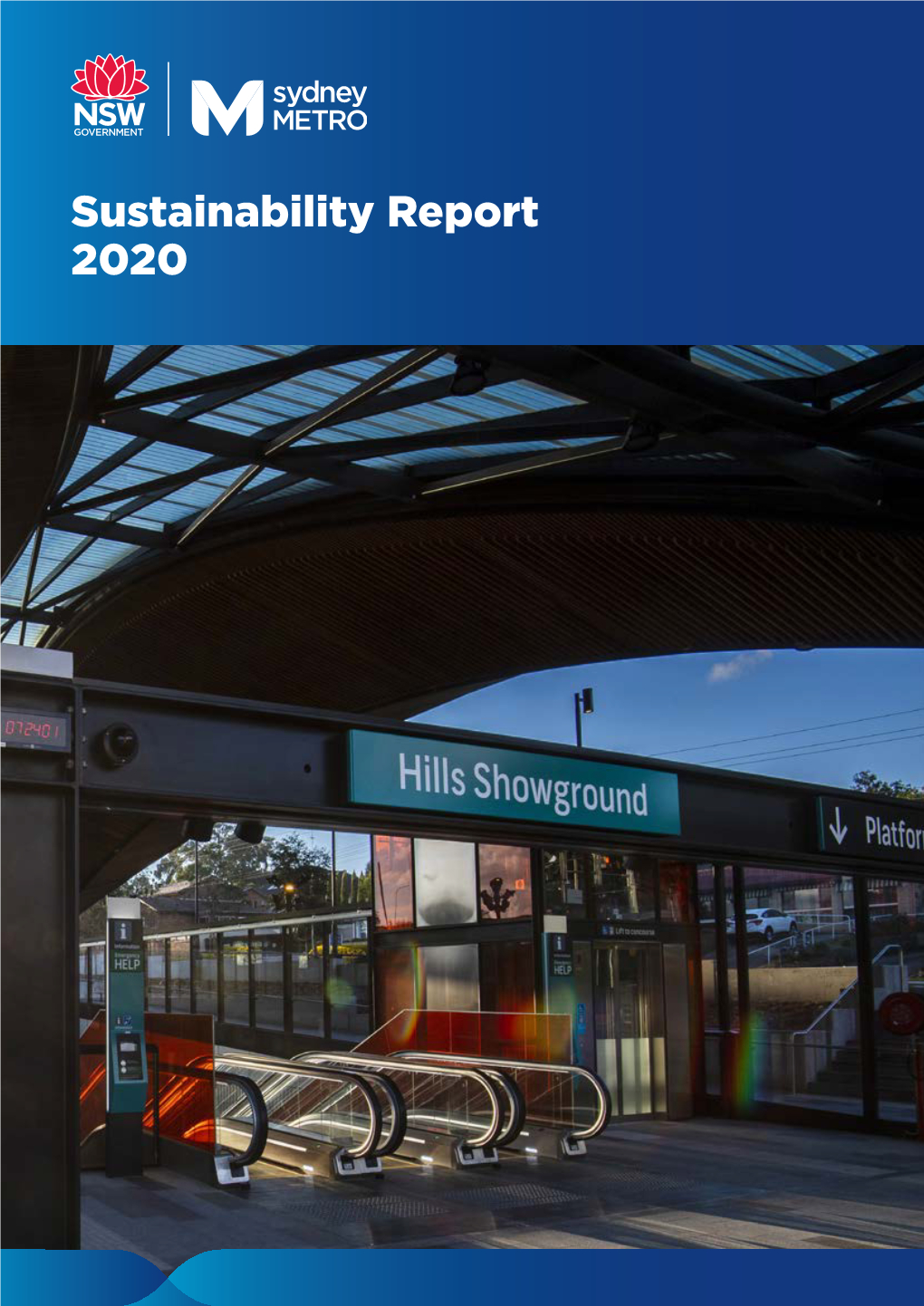 Sydney Metro Sustainability Report 2020