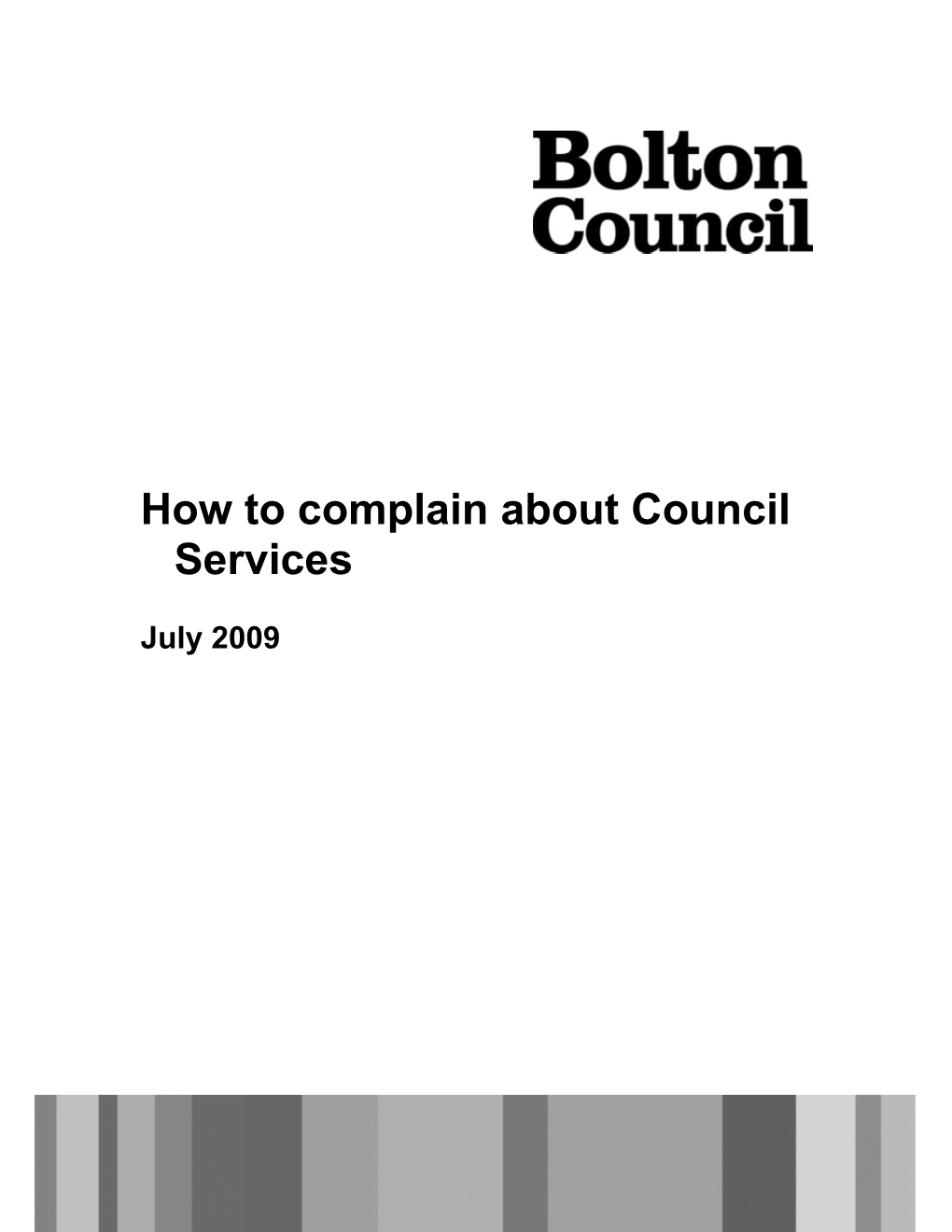 How to Complain About Council Services