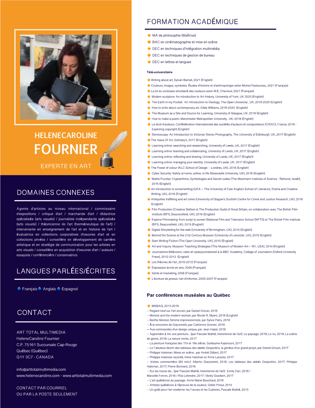 CV En Format