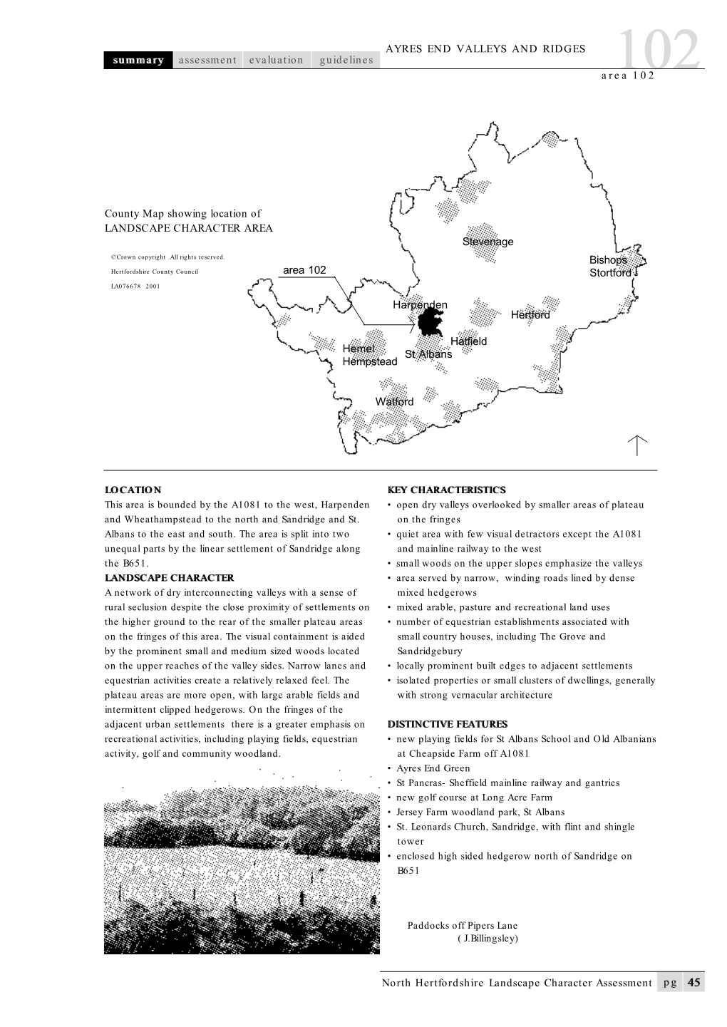 AYRES END VALLEYS and RIDGES Summarysummary Assessment Evaluation Guidelines Are102a 102