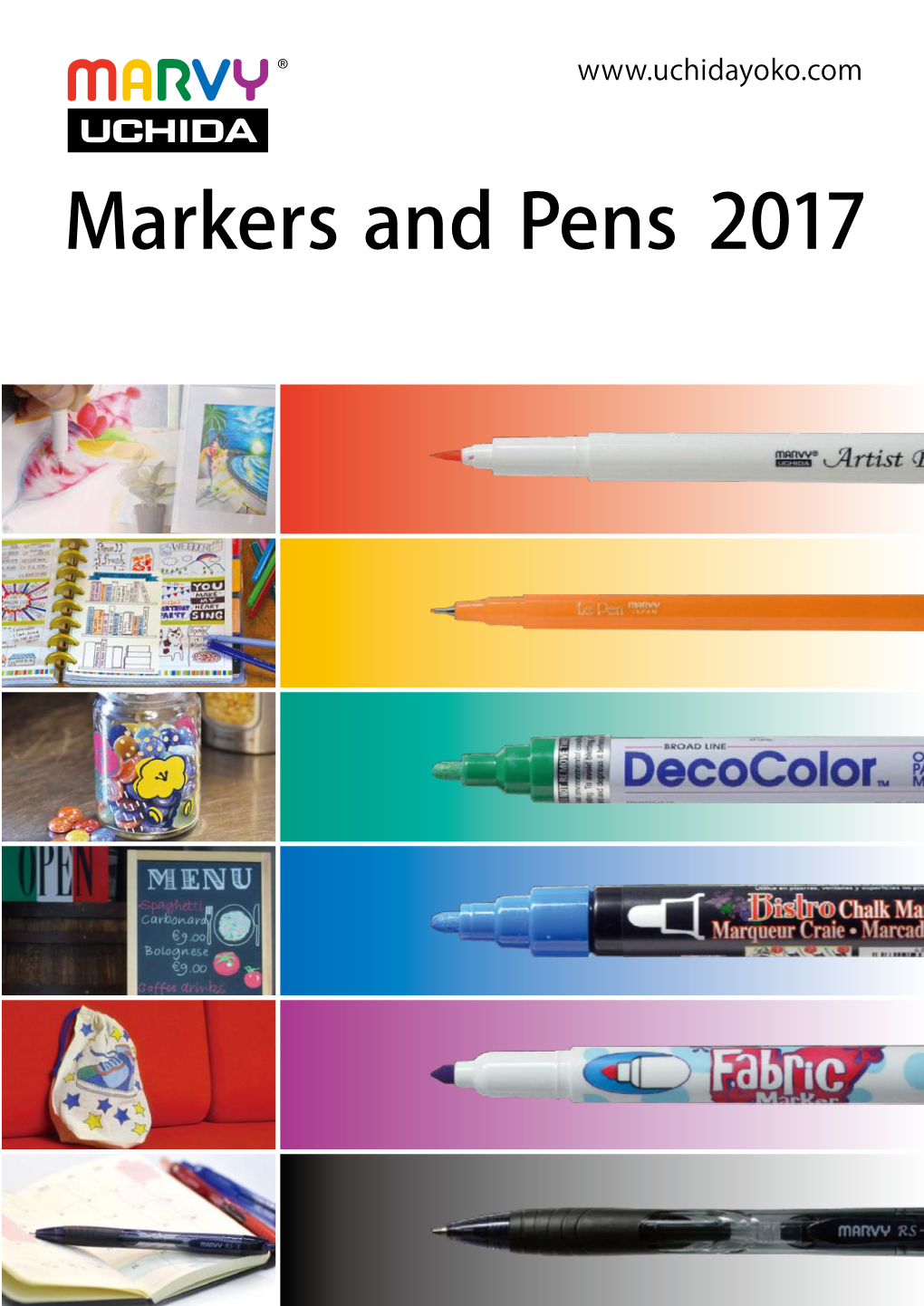 Markers and Pens 2017