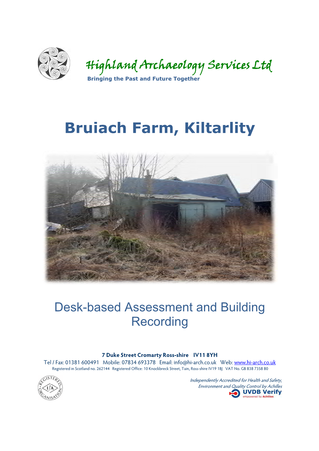 Bruiach Farm, Kiltarlity