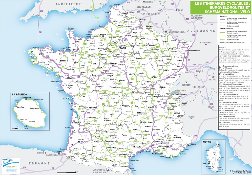 Les Itinéraires Cyclables