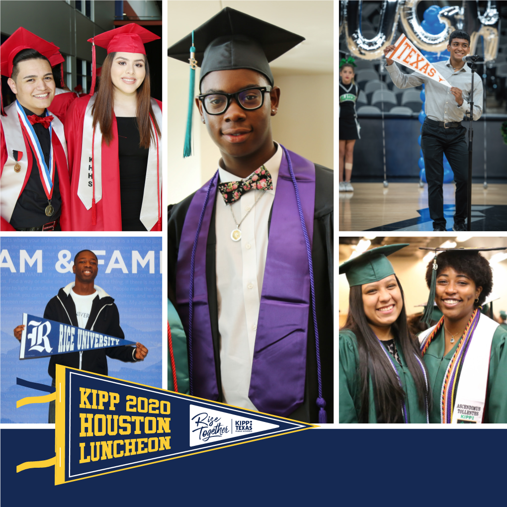 Virtual KIPP 2020 Houston Luncheon Program