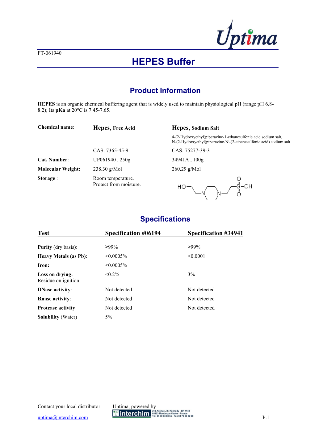 HEPES Buffer