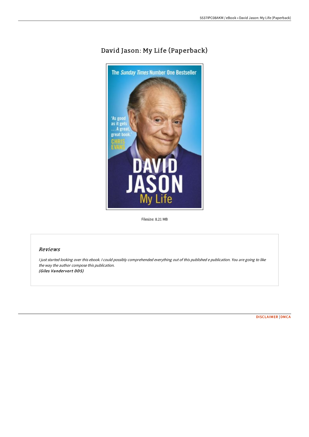 David Jason: My Life (Paperback)