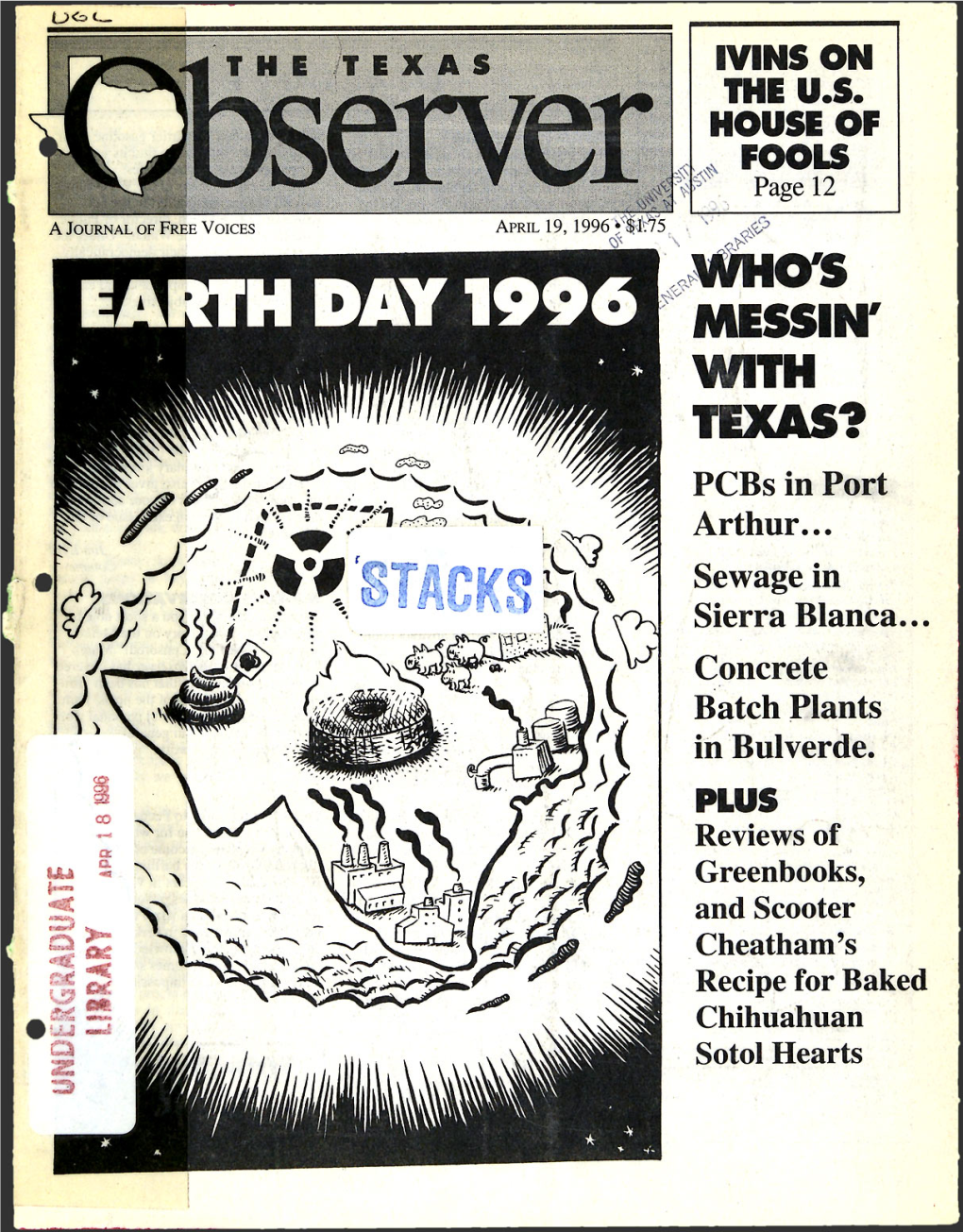 Earth Day 1996 Messin' with Texas?