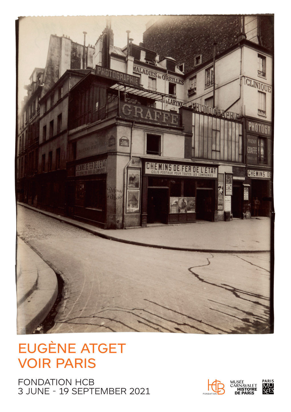Eugène Atget Voir Paris Fondation Hcb 3 June - 19 September 2021