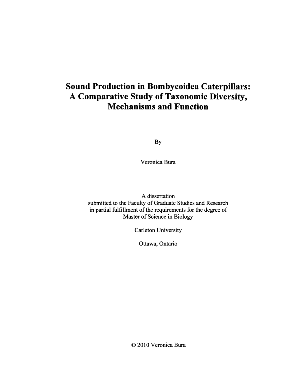 Sound Production in Bombycoidea Caterpillars: a Comparative Study of Taxonomic Diversity, Mechanisms and Function