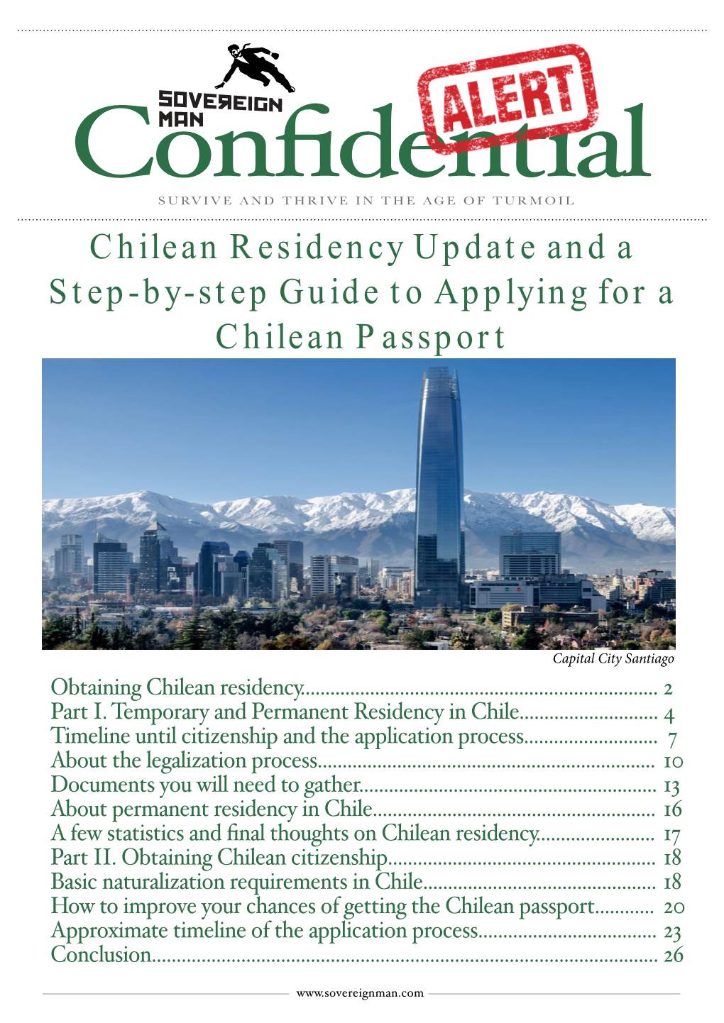 Chilean Residency Update and a Step-By-Step Guide to Applying for a Chilean Passport